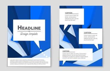 Abstract vector layout background set. For art template design, list, front page, mockup brochure theme style, banner, idea, cover, booklet, print, flyer, book, blank, card, ad, sign, sheet,, a4.