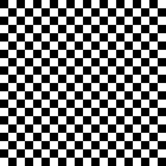 Fototapeta premium Seamless vector pattern with squares. Simple checkered graphic design. drawn background with little decorative elements. Print for wrapping, web backgrounds, fabric, decor, surface