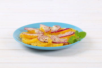 Sicilian orange salad