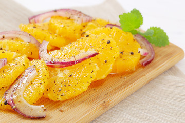 Sicilian orange salad