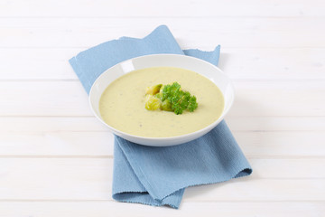 cream of Brussels sprouts soup