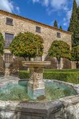 Fototapeta na wymiar Fountain in Ubeda, Spain