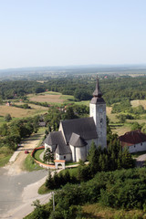 Parish Church of Saint Martin in Pisarovinska Jamnica, Croatia.