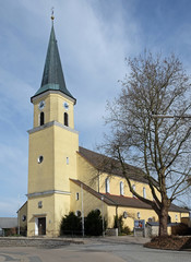 Fototapeta na wymiar Kirche St. Martin in Pölling