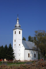 Parish Church of Saint Martin in Martinska Ves, Croatia on June 03, 2011.