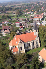Fototapeta na wymiar Parish Church of Saint Peter in Velesevec, Croatia.