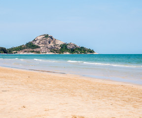 Obraz premium Nature sea and sand with copy space