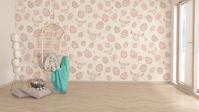 Easter Interior concept empty space