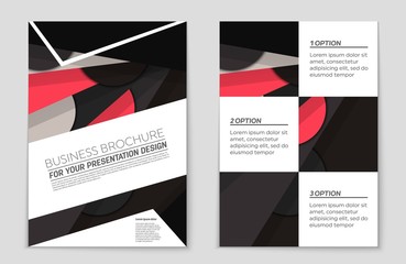 Abstract vector layout background set. For art template design, list, front page, mockup brochure theme style, banner, idea, cover, booklet, print, flyer, book, blank, card, ad, sign, sheet,, a4.