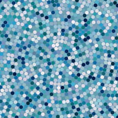 Vector pattern or texture with dots for blog, website design or scrapbooks, vector illustration. Blue, white, gray colors.