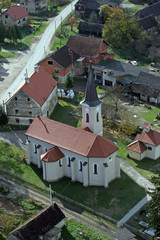 Parish Church of Saint Roch in Kratecko, Croatia 