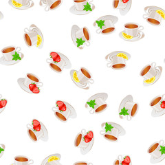 illustration of tea cup