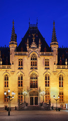 Fototapeta na wymiar Province Court - Provinciaal Hof in Bruges. Belgium