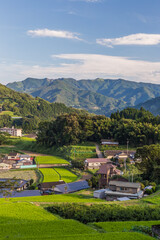 Naklejka premium Agriculture village in Takachiho, Miyazaki, Kyushu.
