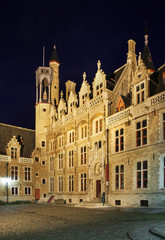 Fototapeta na wymiar Church of Our Lady in Bruges. Flanders. Belgium