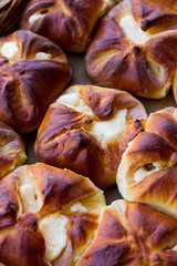 scones with sweet cottage cheese