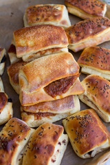 scone with marmalade, homemade food