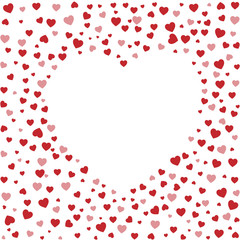 Heart background for Valentines Day