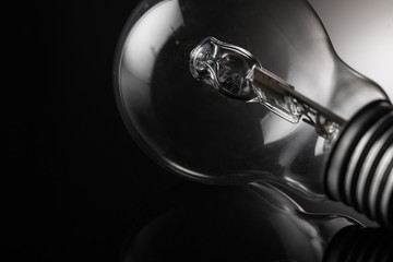 Fototapeta premium light bult and saving bulb