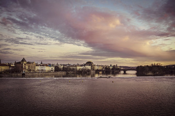 Fototapeta premium City Prague in Czech Republic