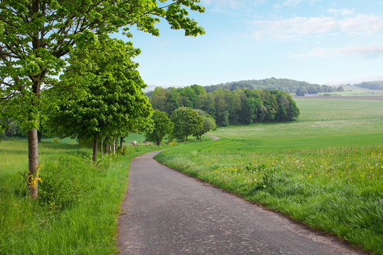 Wanderweg zum Bostalsee, Saarland