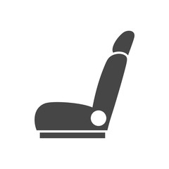 Car seat icon - Illustration