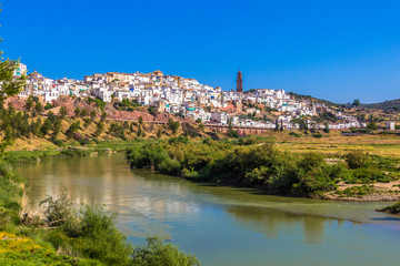 Vista de un pueblo andaluz