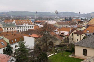 Fototapeta na wymiar Trencin city. Slovakia