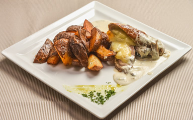 meat and potatoes