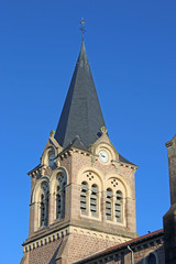Fototapeta na wymiar Lapalisse church, France