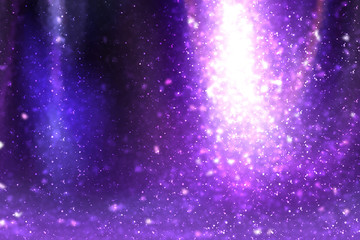 Abstract serenity round  bokeh or glitter lights background. Circles and defocused particles