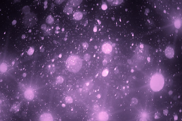 Fototapeta na wymiar Abstract serenity round bokeh or glitter lights background. Circles and defocused particles