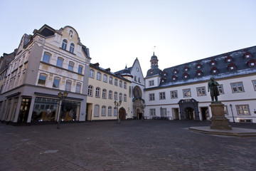Fototapeta na wymiar Koblenz city center, Germany