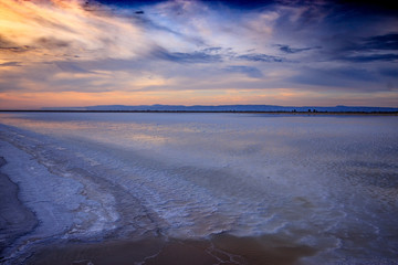 saline , tramonto 