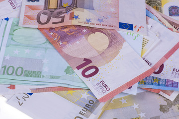 billet de banque  Euro en vrac