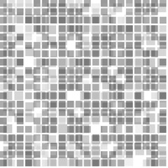 black and white halftone mosaic square background. Design vector illustration