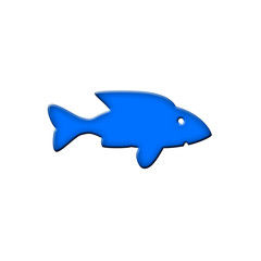 Blauer Fisch