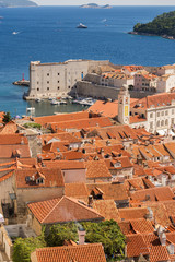 Old Town Dubrovnik view from City Walls  © ewelinaf
