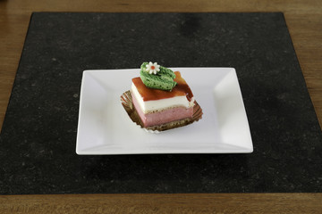 Petit gâteau à la framboise