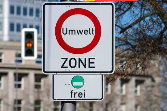 Umweltzone Berlin Verkehrsschild