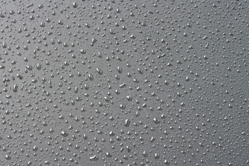 water drops on black background