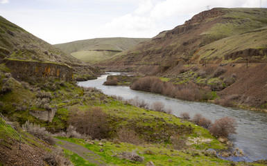 Deep Gorge Deschutes River Wild Scenic Corridor Oregon