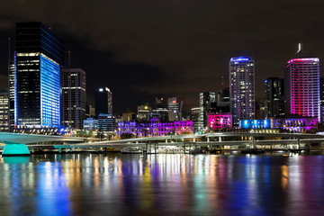 Obraz premium Brisbane City Australia cityscape for G20 Cultural Celebrations.