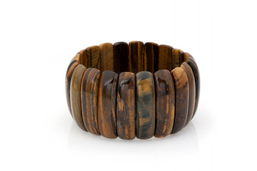 Ornaments, a bracelet from a tiger's eye