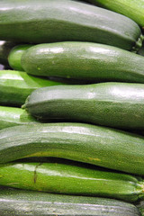 Zucchini pile background