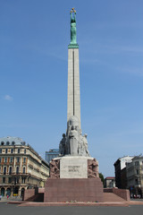 Freedom Monument in Riga