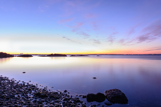 Sunrise, Rocky Point, R.I., Rhode Island,Zen