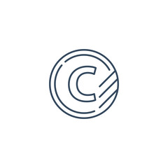 Obraz premium Grade mark line icon, upgrade class, fast services concept