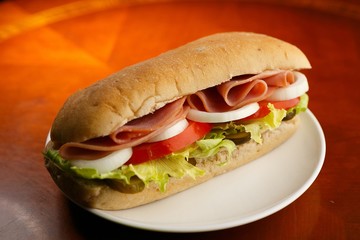 ham cheese sandwich