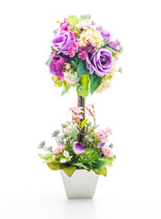 bouquet flowers in vase